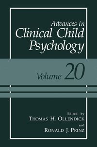 Produktbild: Advances in Clinical Child Psychology