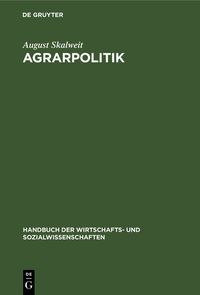 Produktbild: Agrarpolitik