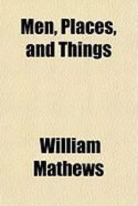 Produktbild: Men, Places, and Things