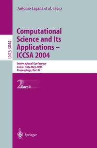 Produktbild: Computational Science and Its Applications - ICCSA 2004
