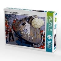Produktbild: CALVENDO Puzzle Mondlandung im Comic-Stil | 1000 Teile Lege-Gr&ouml;&szlig;e 64x48cm Foto-Puzzle f&uuml;r gl&uuml;ckliche Stunden