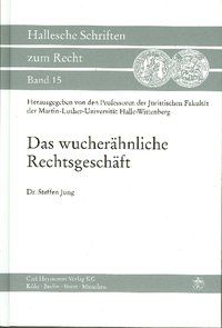 Produktbild: Das wucher&auml;hnliche Rechtsgesch&auml;ft