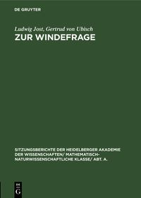 Produktbild: Zur Windefrage