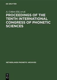 Produktbild: Proceedings of the Tenth International Congress of Phonetic Sciences