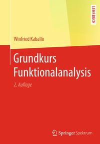 Produktbild: Grundkurs Funktionalanalysis