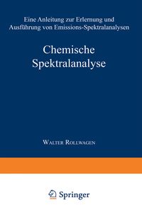 Produktbild: Chemische Spektralanalyse