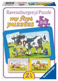 Bild vom Artikel Puzzle Ravensburger Gute Tierfreunde 3 X 6 Teile vom Autor 