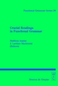 Produktbild: Crucial Readings in Functional Grammar