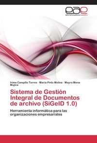 Produktbild: Sistema de Gesti&oacute;n Integral de Documentos de archivo (SiGeID 1.0)