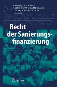 Produktbild: Recht der Sanierungsfinanzierung