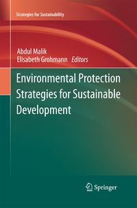 Produktbild: Environmental Protection Strategies for Sustainable Development