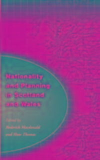 Produktbild: Macdonald, R: Nationality and Planning in Scotland and Wales