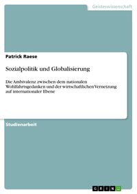 Produktbild: Sozialpolitik und Globalisierung