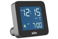 Produktbild: Braun BC09B-DCF Wecker Schwarz Alarmzeiten 1 Zweizeilig