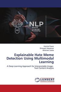 Produktbild: Explainable Hate Meme Detection Using Multimodal Learning