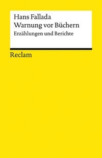 Produktbild: Warnung vor B&uuml;chern