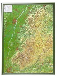 Produktbild: Schwarzwald 1 : 200 000 mit Rahmen