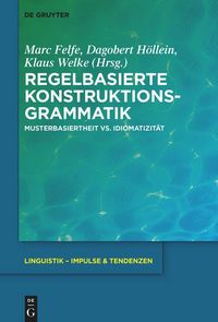 Produktbild: Regelbasierte Konstruktionsgrammatik
