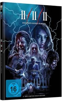 Produktbild: 11/11/11 - Das Omen kehrt zur&uuml;ck - Mediabook - Cover A - Limited Edition (Blu-ray+DVD)