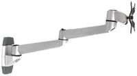Produktbild: SpeaKa Professional Monitor-Wandhalterung SP-1624856 SuperSwivel 1 Display(s) 25,4cm (10\") - 76,2cm (30\") Silber-Schwarz Neigbar