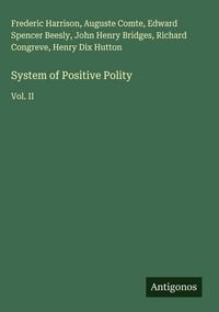 Produktbild: System of Positive Polity