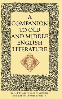 Produktbild: A Companion to Old and Middle English Literature