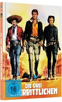 Produktbild: Die drei Unerbittlichen - Mediabook - Cover C - Limited Edition (Blu-ray+DVD)