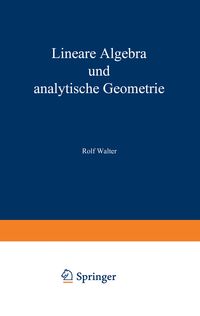 Produktbild: Lineare Algebra und analytische Geometrie