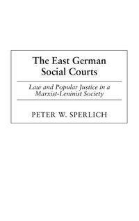 Produktbild: The East German Social Courts