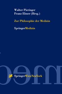 Produktbild: Zur Philosophie der Medizin