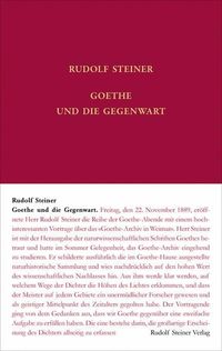 Bild vom Artikel Goethe und die Gegenwart vom Autor Rudolf Steiner