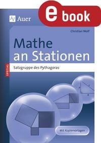 Produktbild: Mathe an Stationen Satz des Pythagoras