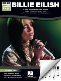 Produktbild: Billie Eilish - Super Easy Songbook