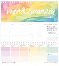 Bild vom Artikel Tischkalender 2024 [Rainbow] mit Aufsteller vom Autor 