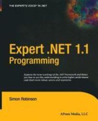Produktbild: Expert .NET 1.1 Programming