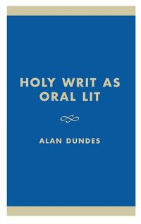 Produktbild: Holy Writ as Oral Lit