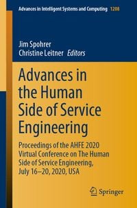 Produktbild: Advances in the Human Side of Service Engineering