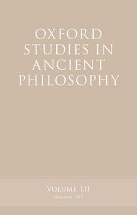 Produktbild: Oxford Studies in Ancient Philosophy, Volume 52