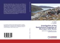 Produktbild: Investigation of the Geotechnical Properties of Municipal Solid Waste