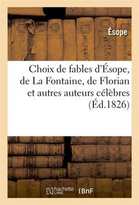 Produktbild: Choix de fables d esope, de la