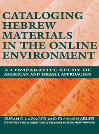 Produktbild: Cataloging Hebrew Materials in the Online Environment