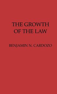 Produktbild: The Growth of the Law.