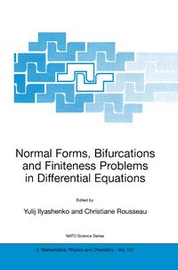 Produktbild: Normal Forms, Bifurcations and Finiteness Problems in Differential Equations