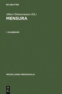 Produktbild: Mensura. 1. Halbbd