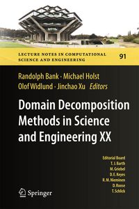 Produktbild: Domain Decomposition Methods in Science and Engineering XX
