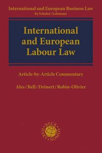 Produktbild: International and European Labour Law