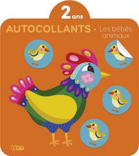 Produktbild: Les b&eacute;b&eacute;s animaux : &agrave; la ferme : autocollants, 2 ans