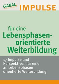 Produktbild: Lebensphasenorientierte Weiterbildung