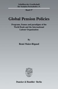 Produktbild: Global Pension Policies.
