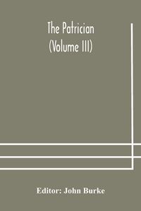 Produktbild: The Patrician (Volume Iii)